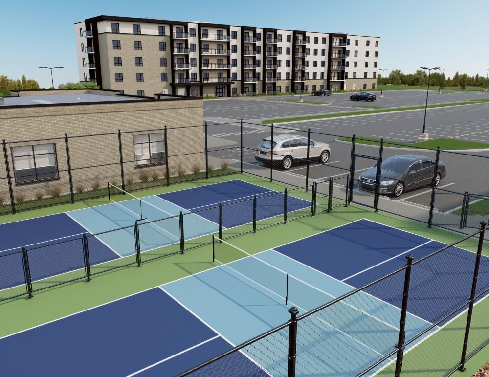 Terra Apartments - Pickleball Court