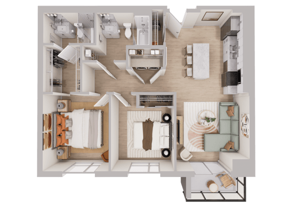 georgian - Suite D1, D2, D3-1