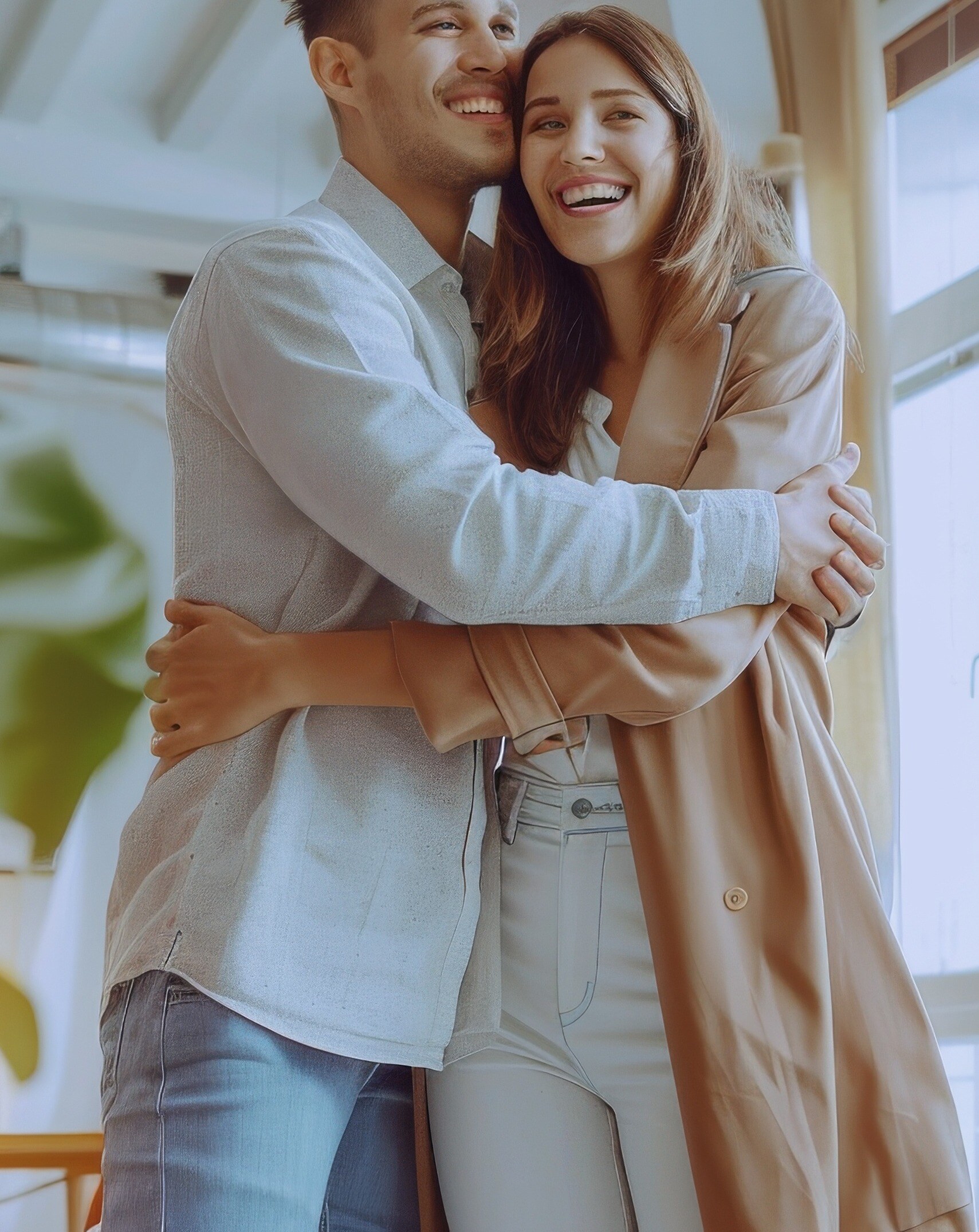 bright-spacious-home-with-big-windows-real-estate-agent-shows-young-couple-bright-new-apartment-successful-young-couple-becomes-homeowners-embraces-kisses-each-other